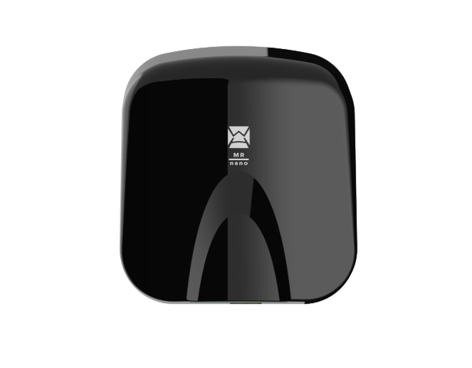 MR NANO Compact Commercial Hand Dryer – 500W, HEPA Filter, 13s Dry Time – Black
