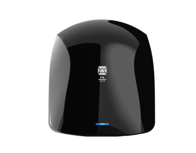 PR Eco Commercial Hand Dryer – High Speed, 11s Dry Time – Black
