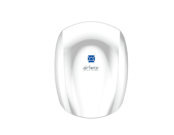 Airforce Commercial Hand Dryer – 1100W, 17s Dry Time – White