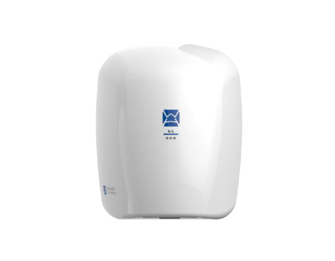 EL Eco Commercial Hand Dryer – 600W, Low Energy, 16s Dry Time – White