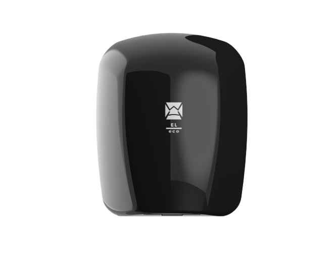 EL Eco Commercial Hand Dryer – 600W, Low Energy, 16s Dry Time – Black