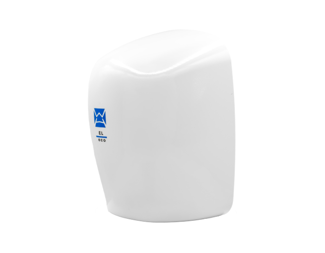 EL Eco Commercial Hand Dryer – 600W, Low Energy, 16s Dry Time – White