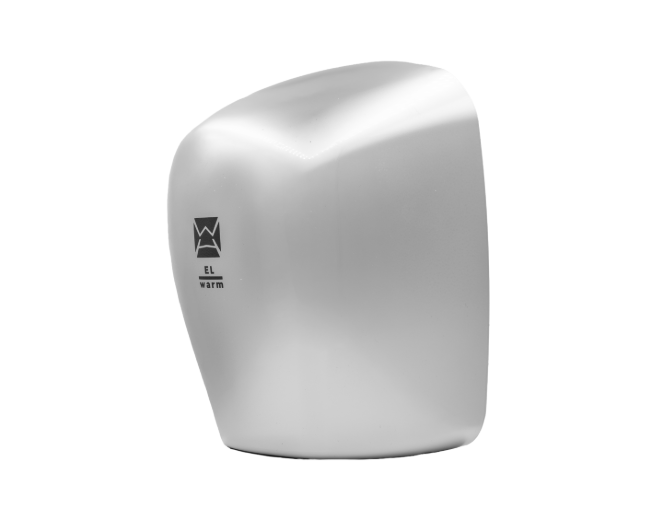 EL Warm Commercial Hand Dryer – Warm Air, 16s Dry Time, Antimicrobial – Nickel