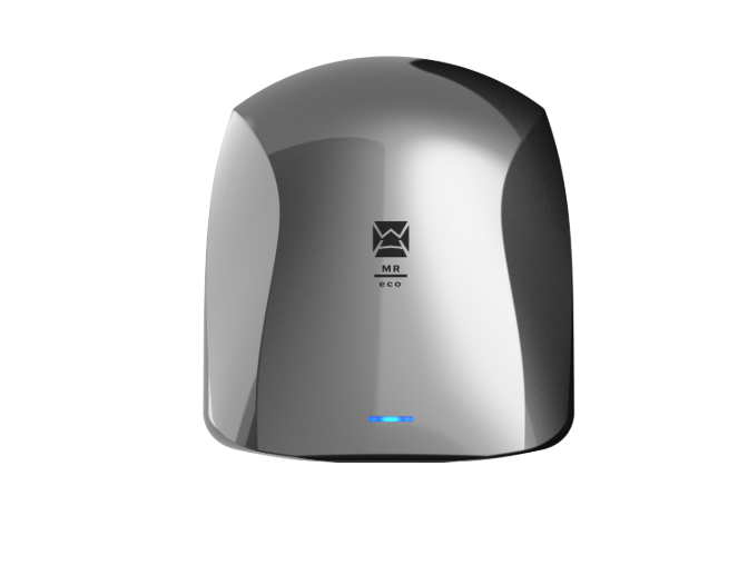 Warner Howard MR Eco Commercial Hand Dryer – 600W, Low Energy – Nickel