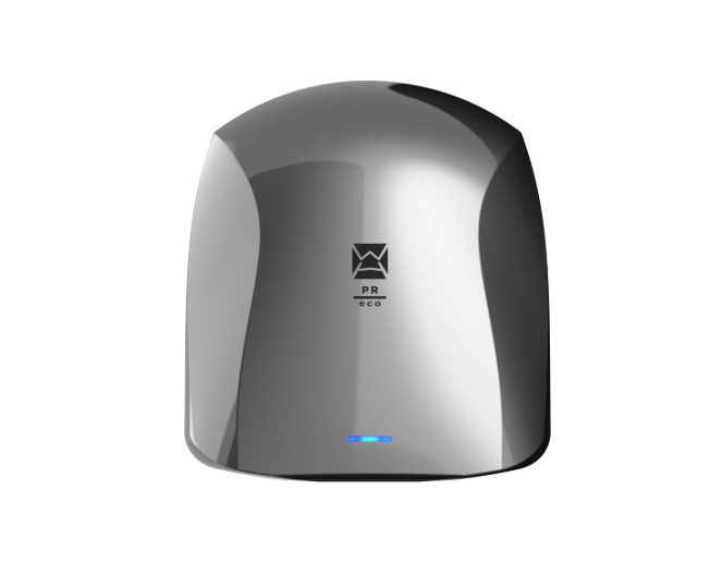 PR Eco Commercial Hand Dryer – High Speed, 11s Dry Time – Nickel