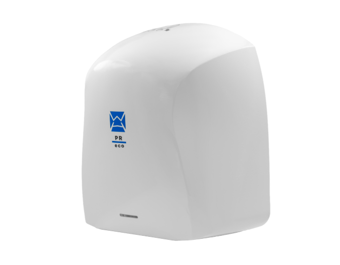 PR Eco Commercial Hand Dryer – High Speed, 11s Dry Time – White